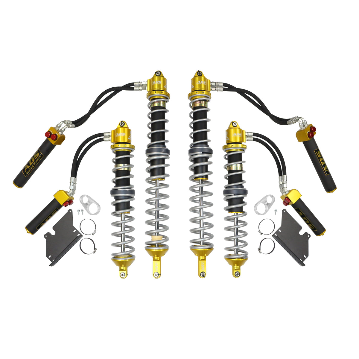 ADS Front and Rear 3.0" MBR Coil Over Suspension System, Can-Am X3 4 Seat