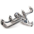 Jeep Cherokee Wrangler 4.0 1-1/2 Shorty Exhaust Header Polished Silver Ceramic 91-99