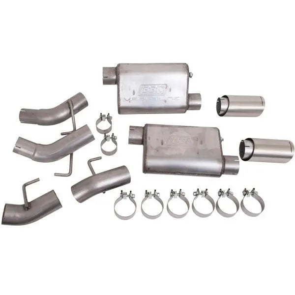 Chevrolet Camaro SS 6.2 Coupe Varitune Axle Back Exhaust Kit Stainless 10-15