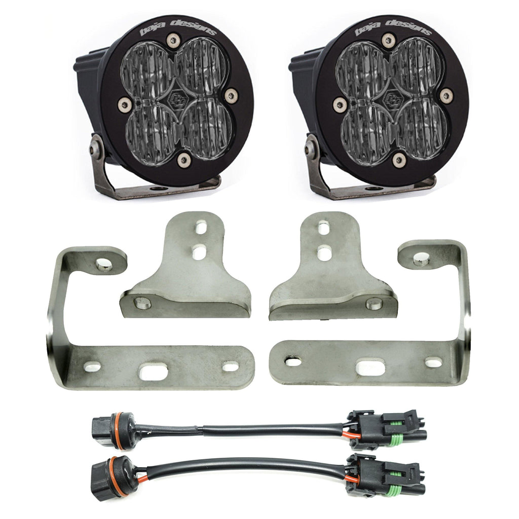 Baja Designs Jeep JL, Sport/Sport-S, Squadron-R, Fog Pocket Kit