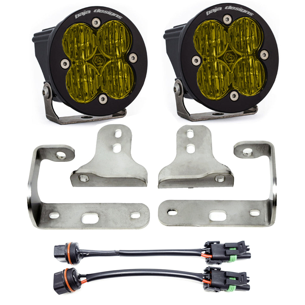 Baja Designs Jeep JL, Sport/Sport-S, Squadron-R SAE, Fog Pocket Kits