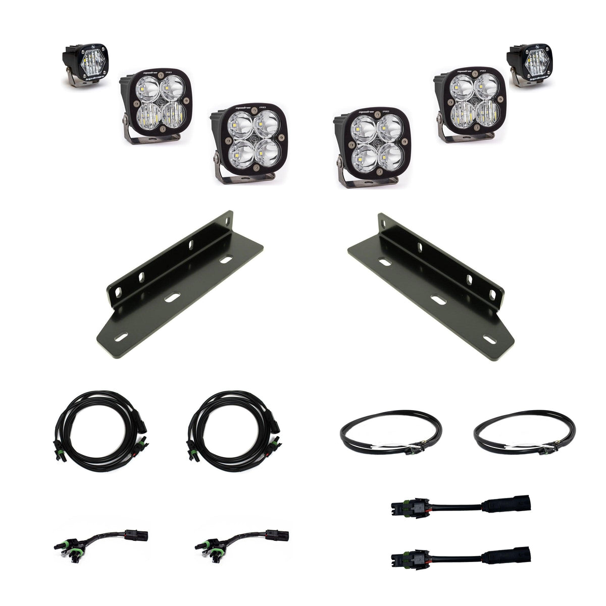 Baja Designs Aftermarket Fog Pocket Kits Fit 21-On Ford, Raptor