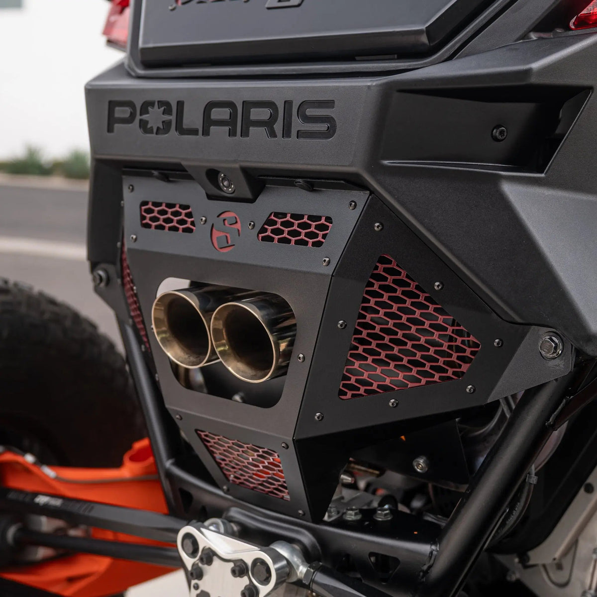 Polaris RZR Pro R Rear Exhaust Grille Cover