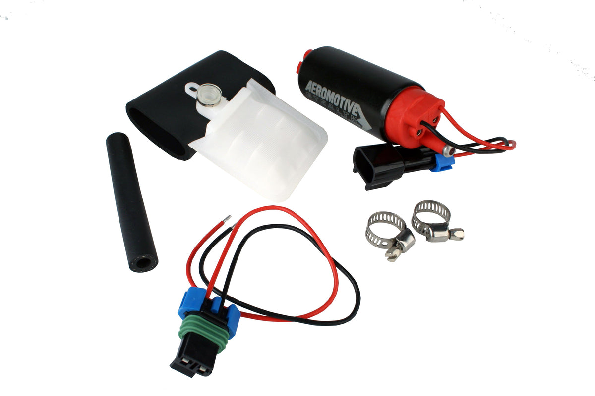 340 LPH In-Tank Fuel Pump, Offset Inlet