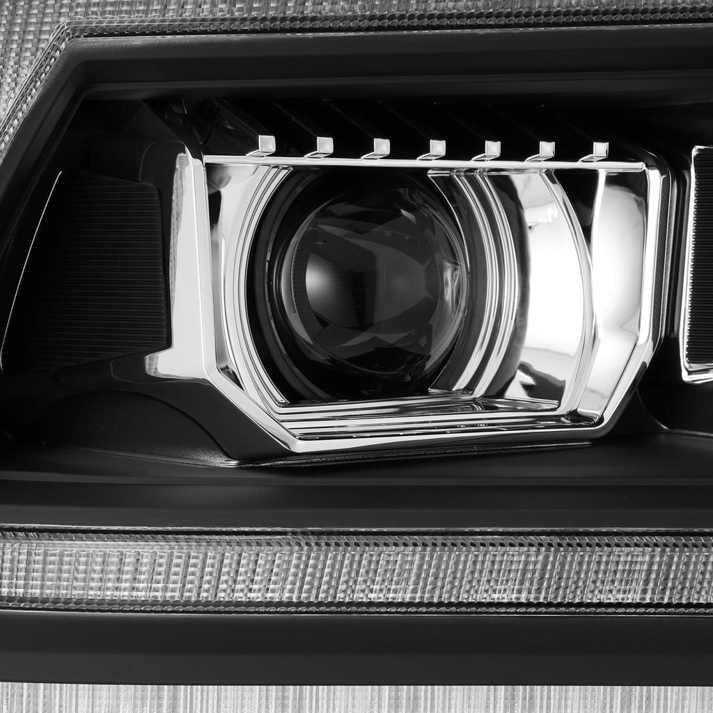 AlphaRex 2019-2024 Ram 2500/3500/4500/5500 LUXX-Series LED Projector Headlights Black