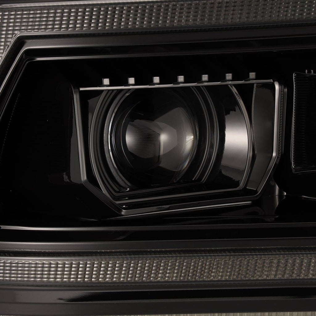AlphaRex 2019-2024 Ram 2500/3500/4500/5500 LUXX-Series LED Projector Headlights Alpha-Black