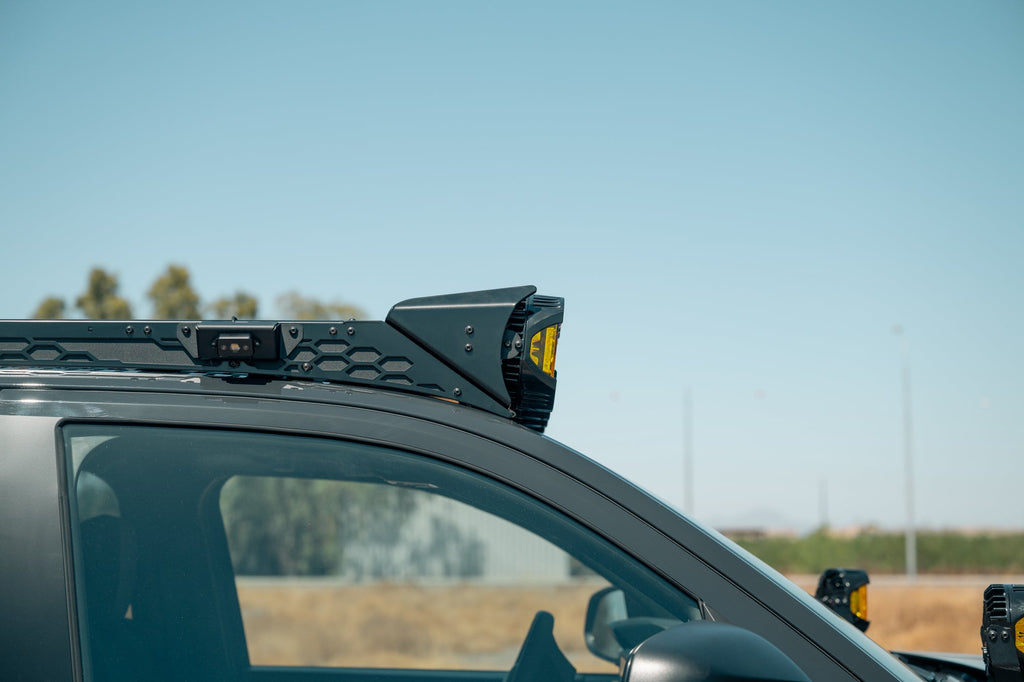 Toyota Rago Roof Rack Baja Designs LP6 Round Light Mount