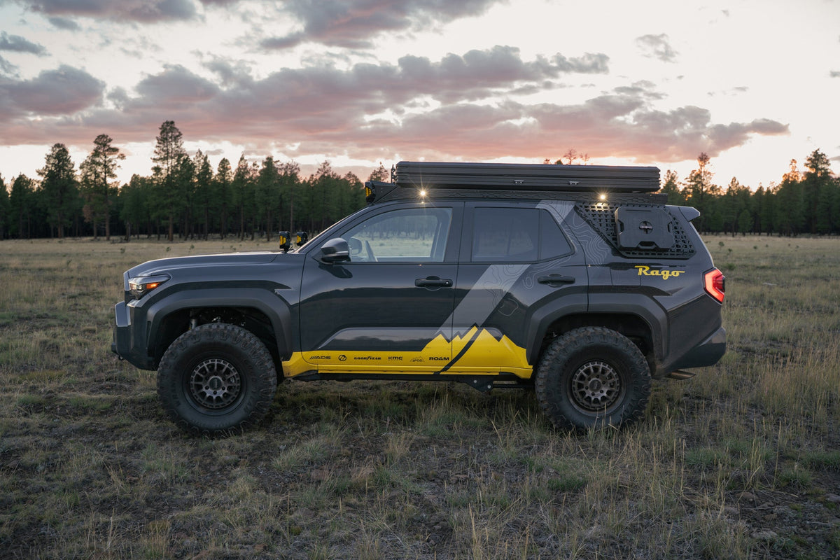 2025+ Toyota 4Runner Roof Rack w/ Light Pocket