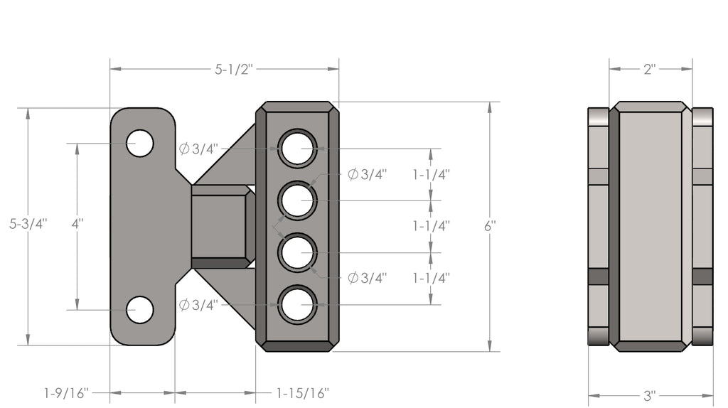 BulletProof Medium Duty Weight Distribution Adapter