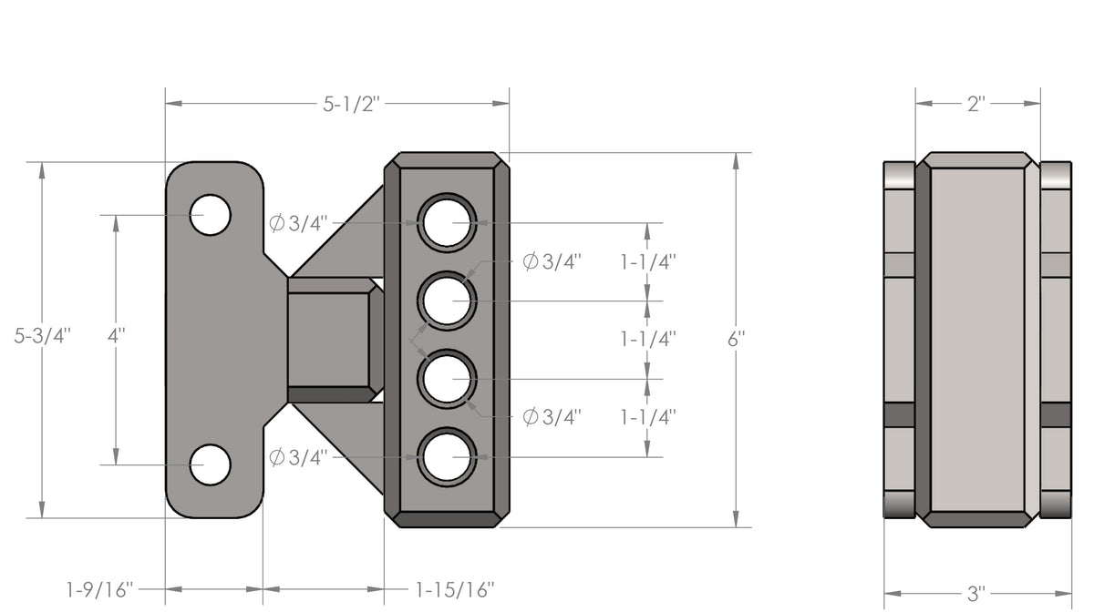 BulletProof Medium Duty Weight Distribution Adapter