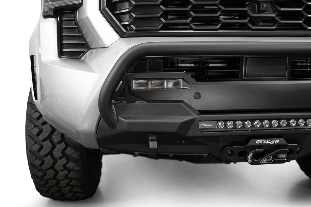 2024+ Toyota Tacoma Stealth Center Mount Winch Front Bumper with Top Hoop