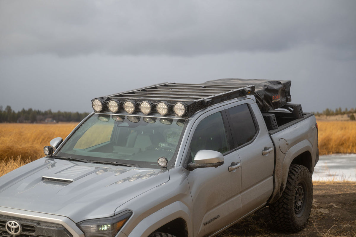2024+ Toyota Tacoma Roof Rack | With Light Pocket