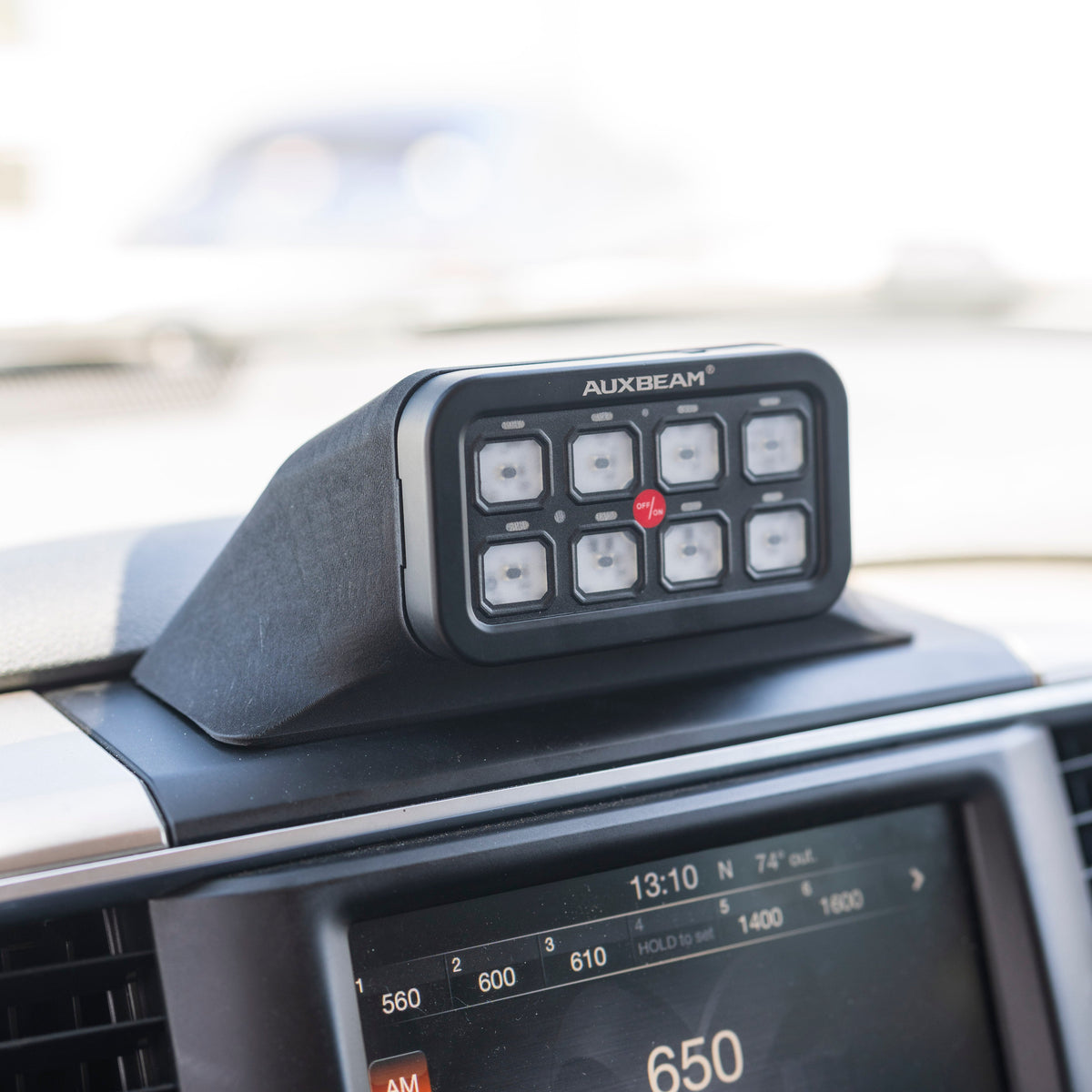 2013-2018 Ram 2500/3500 Aux Beam 3d Printed Dash Mount