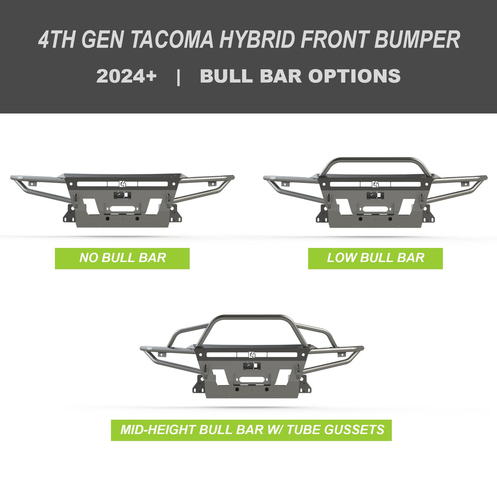 Tacoma Hybrid Front Bumper / 4th Gen / 2024-2026