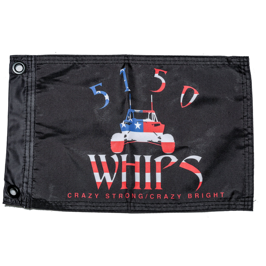 5150 Whips Flag with American Logo