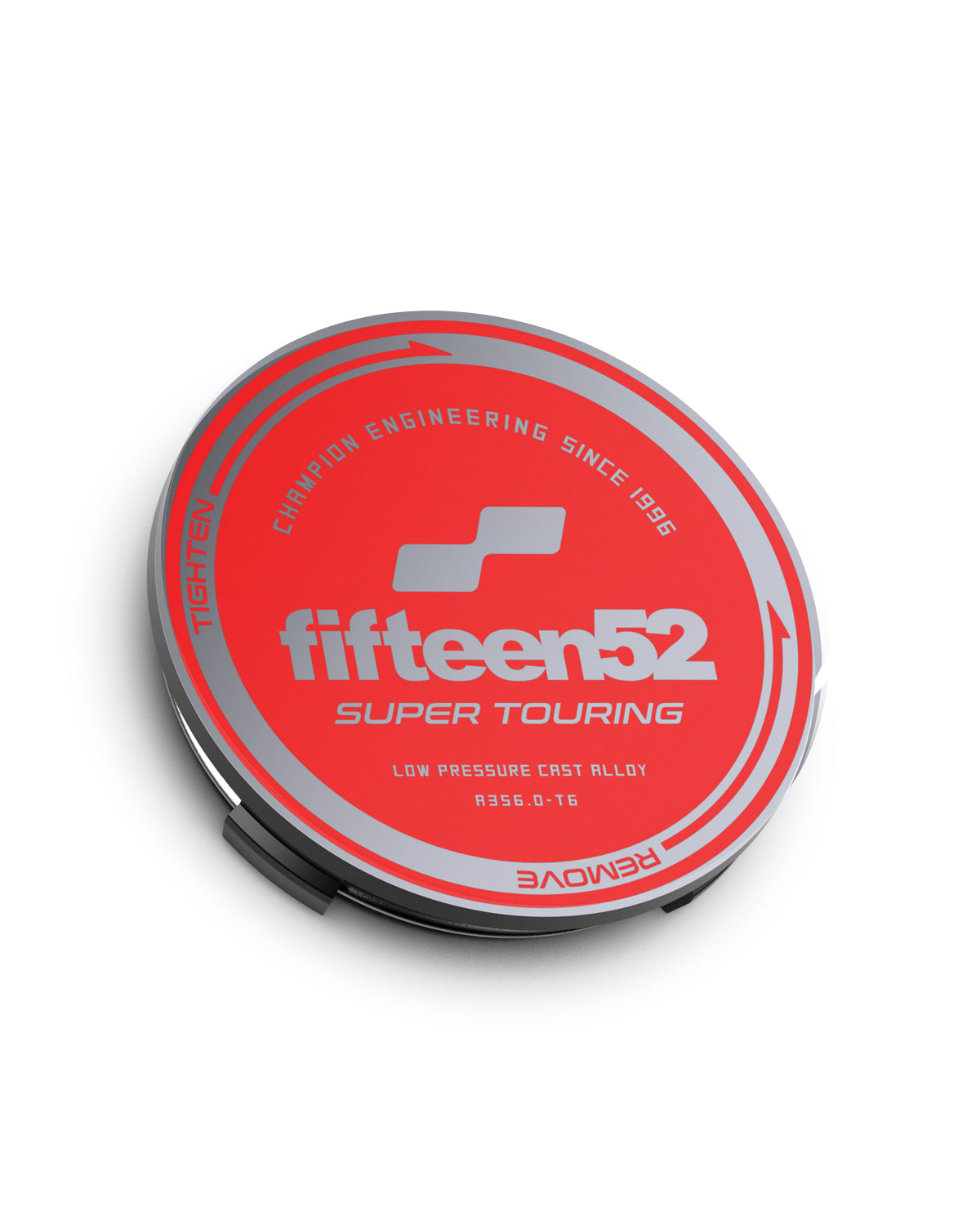 Super Touring Center Cap _ Red / Chrome