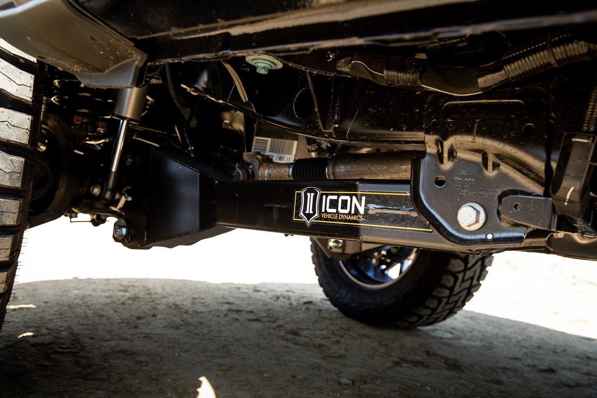 ICON 2023-2025 Ford F-250/F-350 Super Duty 4WD, 2.5-3" Lift, Stage 2 Coilover Conversion System w/ Radius Arms