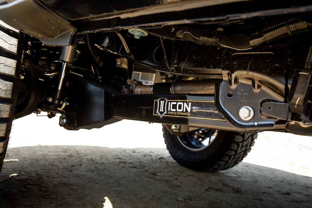 ICON 2023-2025 Ford F-250/F-350 Super Duty 4WD, Gas, 2.5" Lift, Stage 1 Suspension System w/ Radius Arms