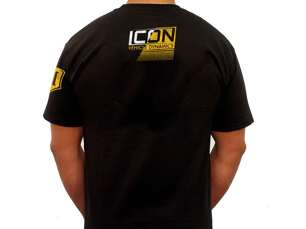 ICON Strikeout-Logo Tee – Black, Small