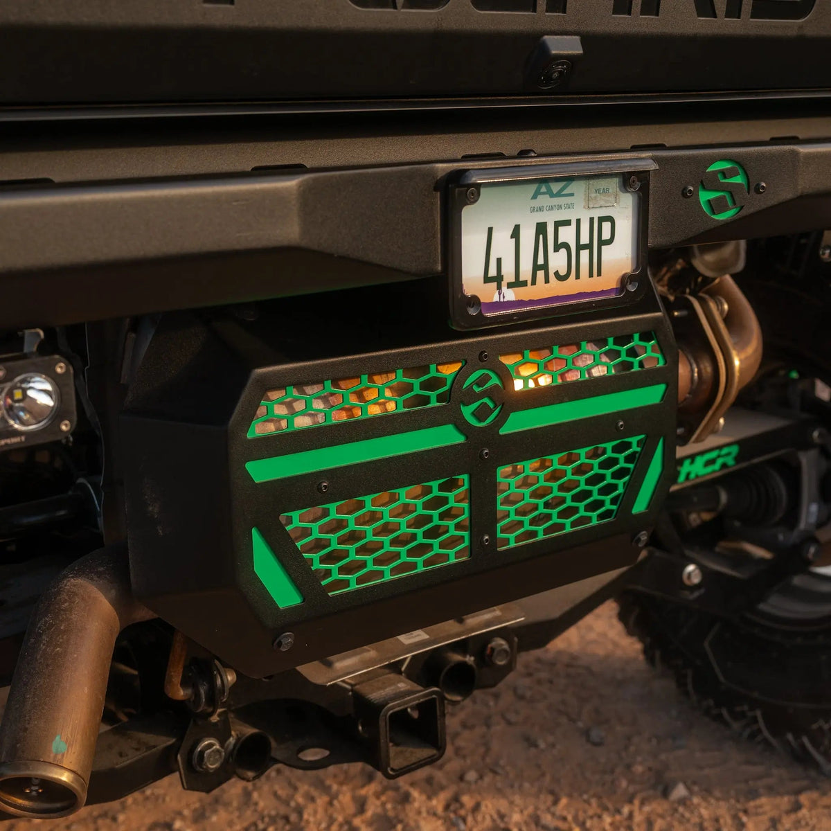 Polaris Xpedition Exhaust Cover
