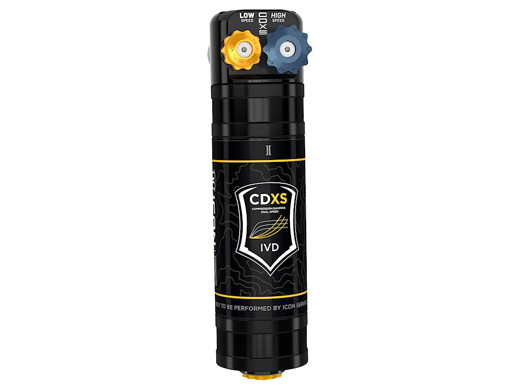 ICON 2024-2025 Toyota Land Cruiser 250 Series/2024-2026 Lexus GX550, 0-3” Lift, Rear, V.S. 2.5 Aluminum Series Shock Absorbers, Remote Reservoir w/ CDXS, Pair