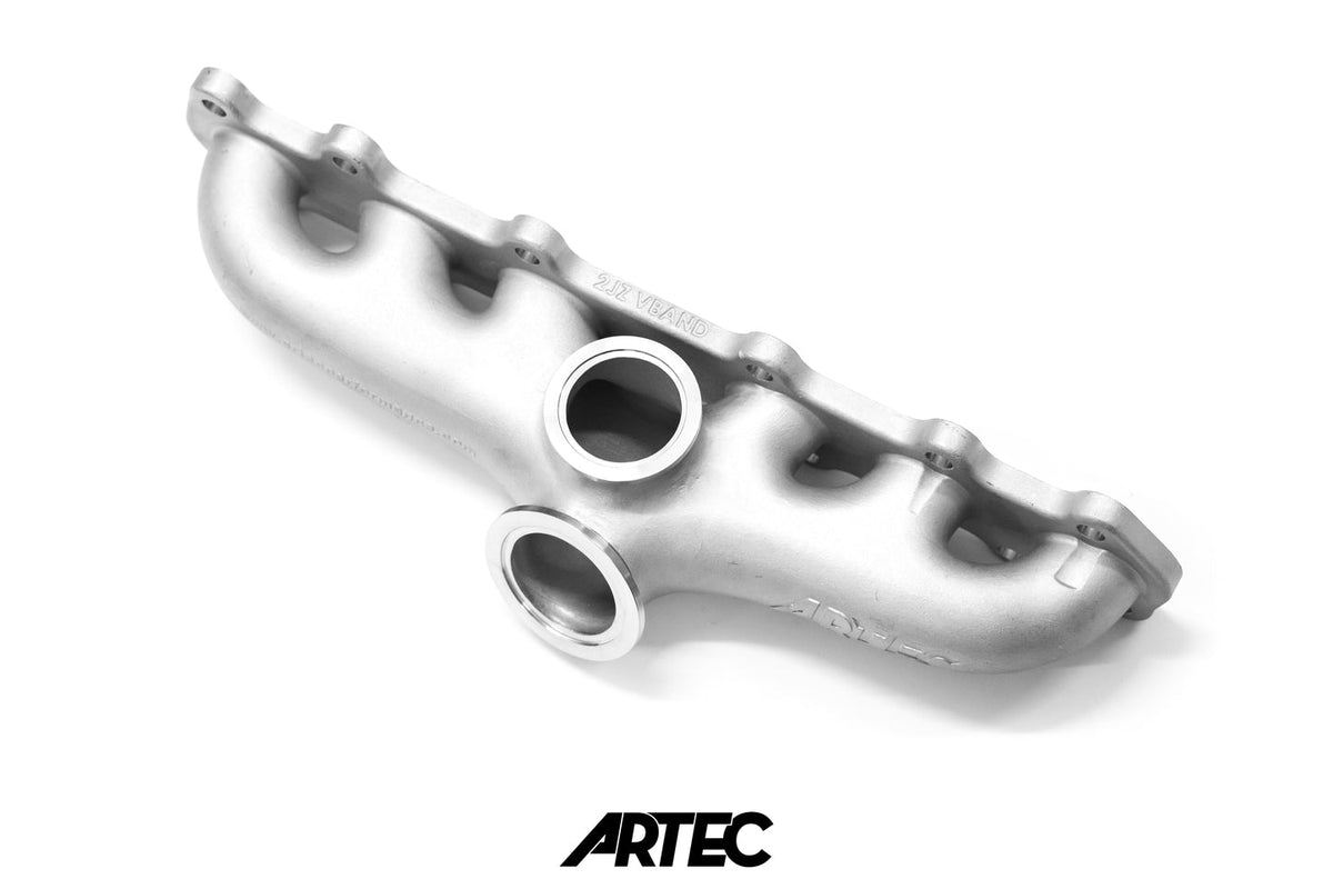 Artec Toyota 2JZ GTE V-band (Compact) Turbo Exhaust Manifold  [2JZ-GTE-VBAND-EX] - 58510021
