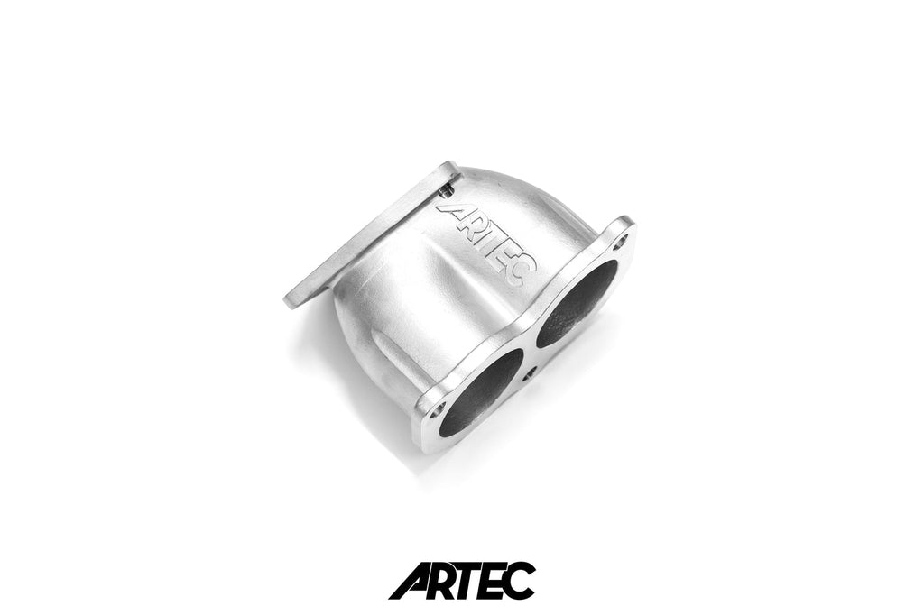 Artec Toyota 2JZ GTE Non VVTI High Flow Y Pipe / Dump Pipe  [2JZ-GTE-NVVTI-YPIPE] - 58510025