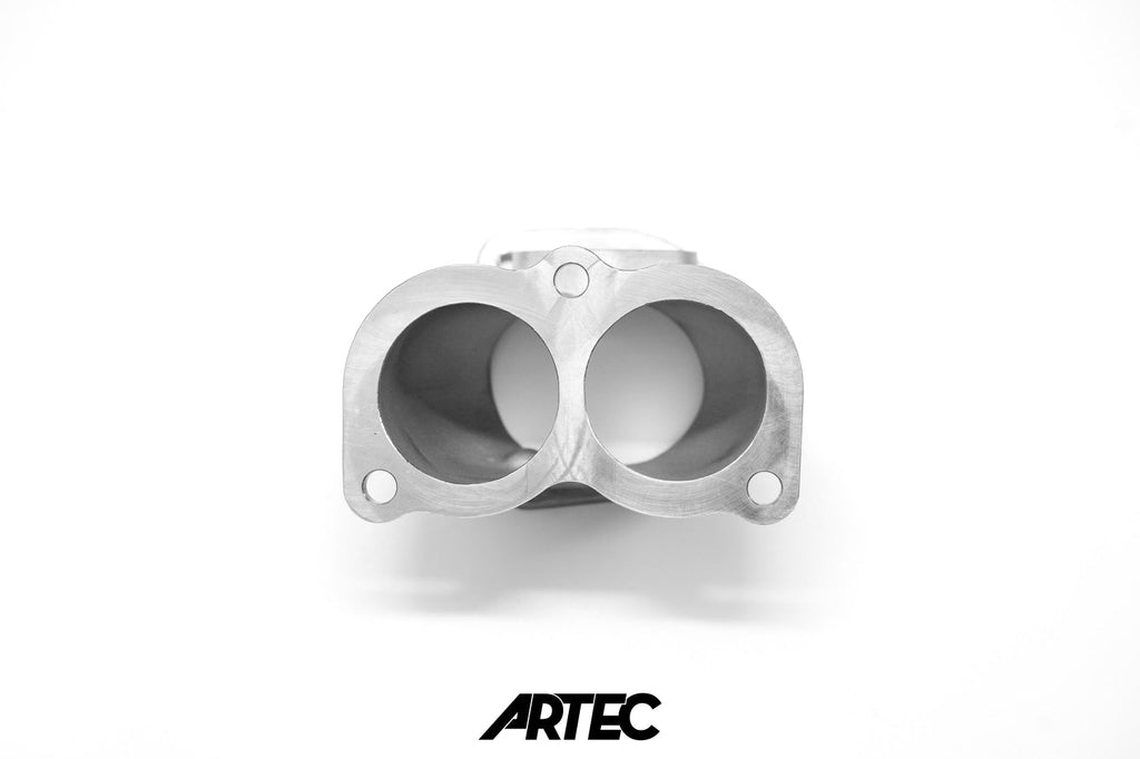 Artec Toyota 2JZ GTE Non VVTI High Flow Y Pipe / Dump Pipe  [2JZ-GTE-NVVTI-YPIPE] - 58510025