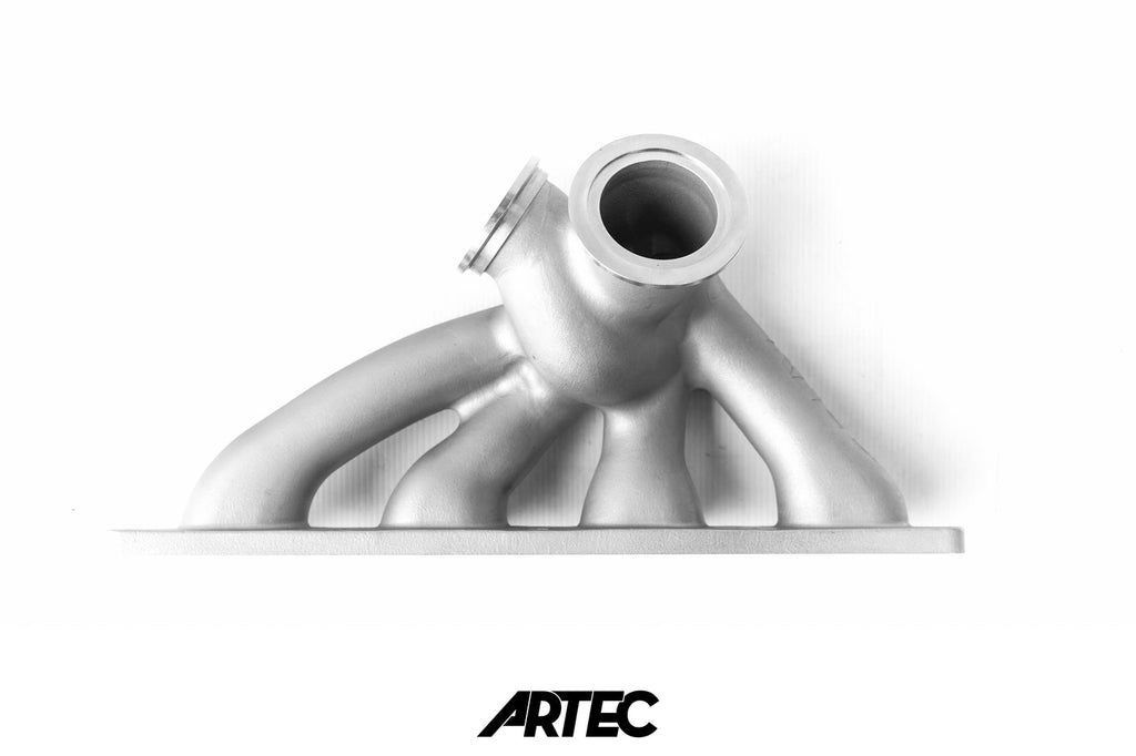 Artec Mitsubishi 4G63 Low Mount V-Band (Reverse Rotation) Turbo Exhaust Manifold  [4G63-VBAND-RR-EX] - 58530041