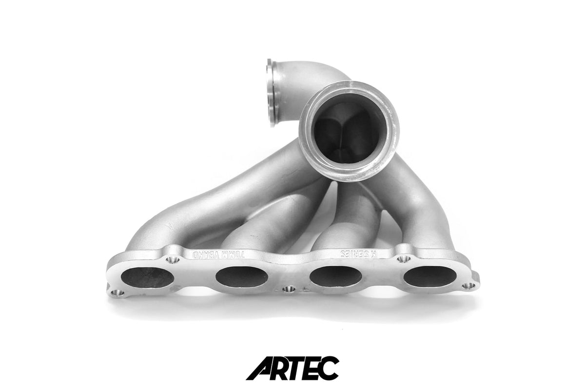 Artec Honda K Series 70mm V-Band Turbo Exhaust Manifold [HONDAK-70MM-VBAND-EX] - 58550013