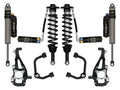 ICON 2021-2025 Ford F-150 4WD, 3.5-4.5" Lift, Stage 4 Suspension System, Tubular, CDXS
