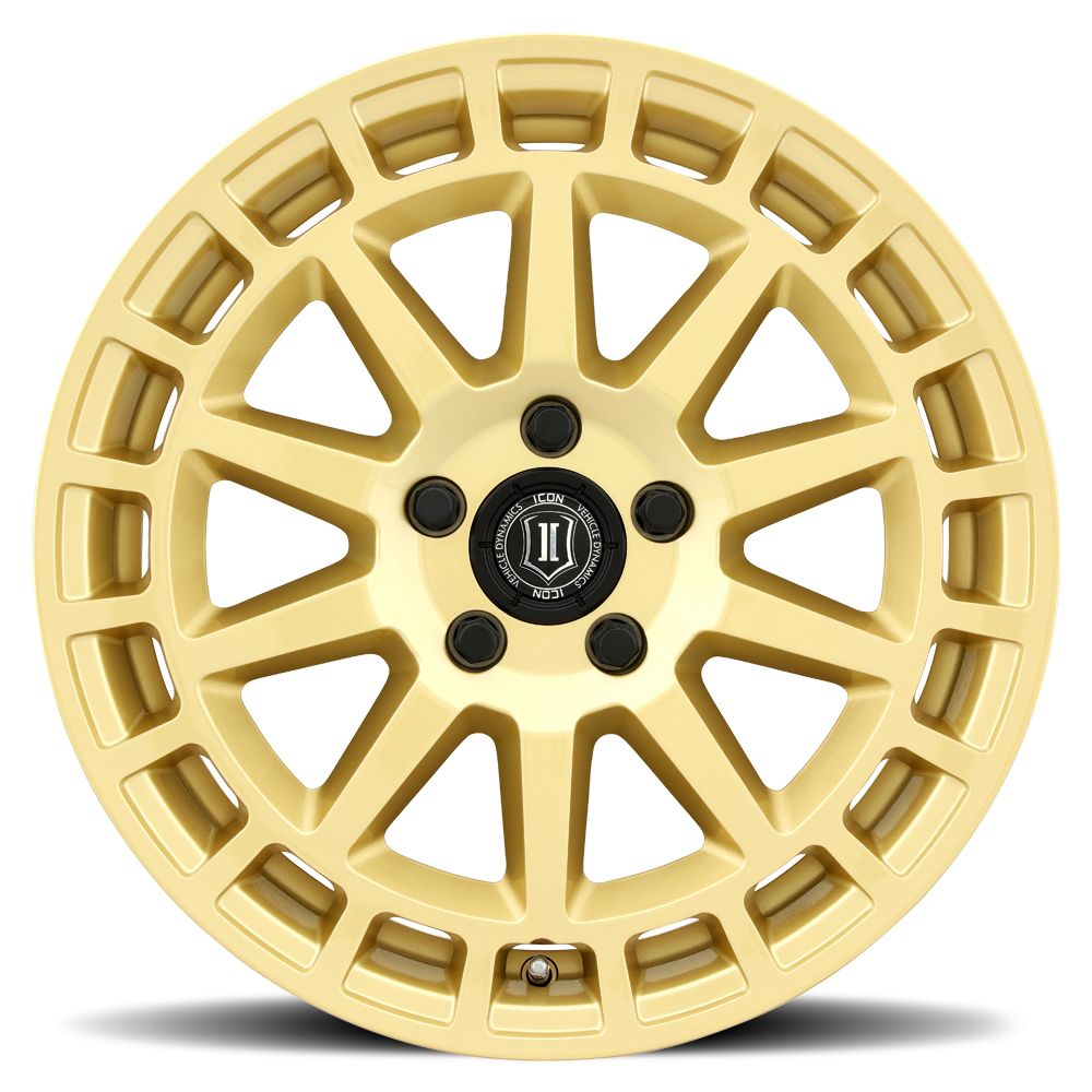 ICON Alloys Journey, Gloss Gold, 17 x 8 / 5 x 4.5, 38mm Offset, 6" BS