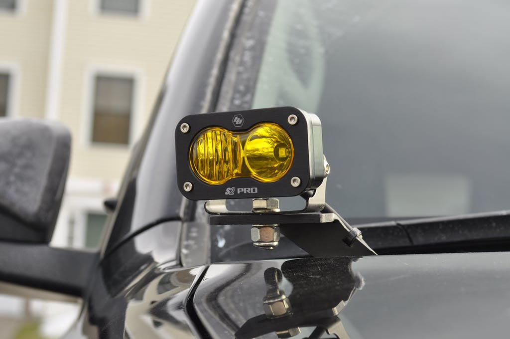 2010-2024 5th Gen Toyota 4Runner Low Profile Ditch Light Brackets