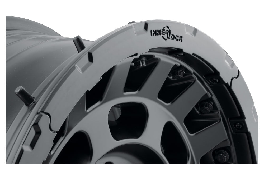 ICON Alloys Hammer Pro, Satin Black, 17 x 8.5 / 5 x 5, -6mm Offset, 4.5" BS