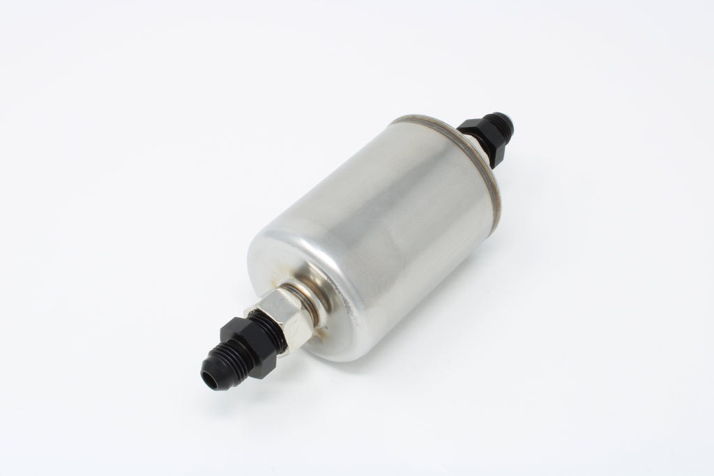 In-Line Fuel Filter Assembly with AN6 Fittings