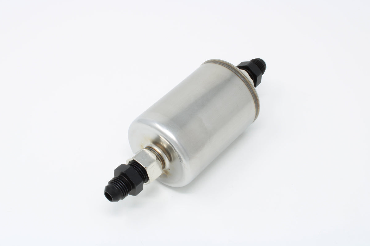 In-Line Fuel Filter Assembly with AN6 Fittings