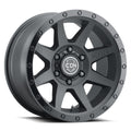 ICON Alloys Rebound, Double Black, 18 x 9 / 5 x 150, 25mm Offset, 6" BS
