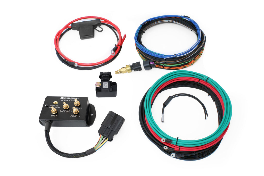 Dual 450 LPH In-Tank Returnless Fuel Pump System with VaporWorx Pulse Width Modulation Controller