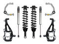 ICON 2021-2025 Ford F-150 4WD, 3.5-4.5" Lift, Stage 1 Suspension System, Billet