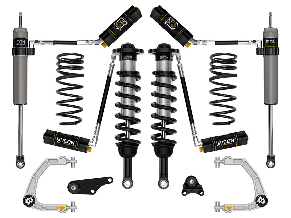 ICON 2024-2025 Toyota Tacoma 1.25-3" Lift, Stage 5 Suspension System, Billet, Triple Rate Rear Springs