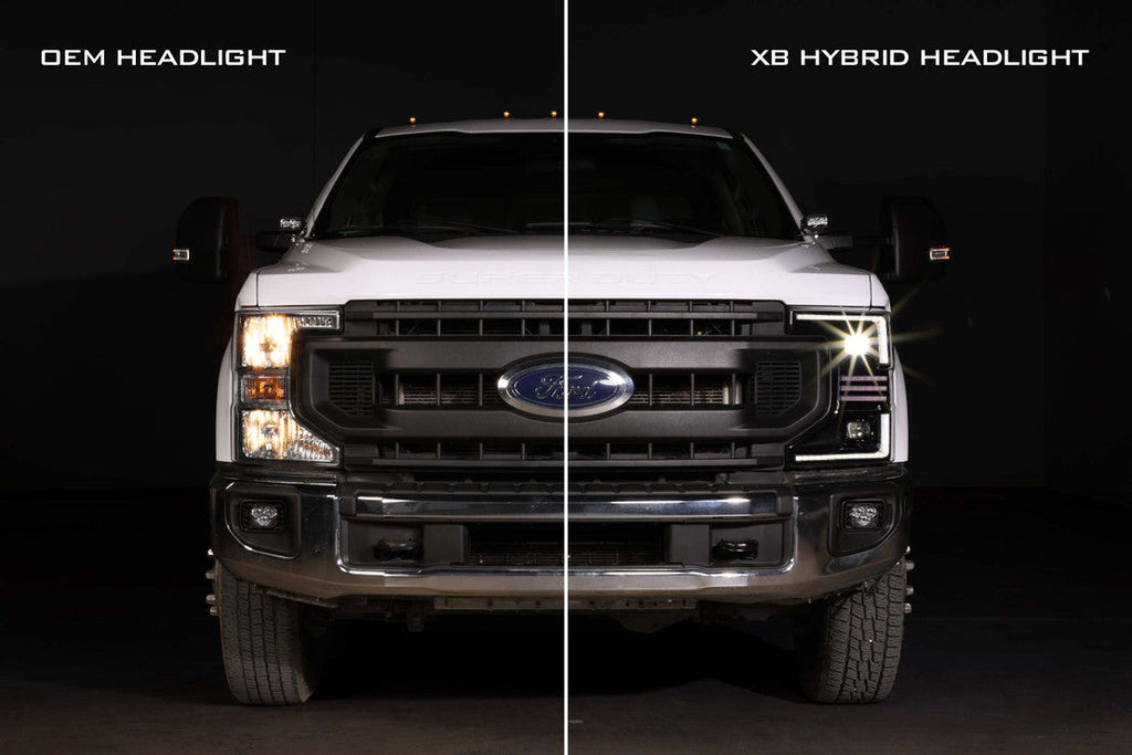 MORIMOTO FORD SUPER DUTY (20+): XB HYBRID LED HEADLIGHTS