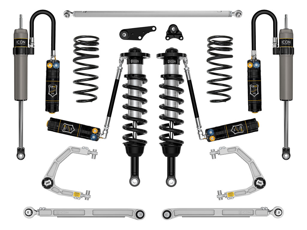 ICON 2025-2026 Toyota 4Runner 4WD, 1.25-3" Lift, Stage 9 Suspension System, Billet
