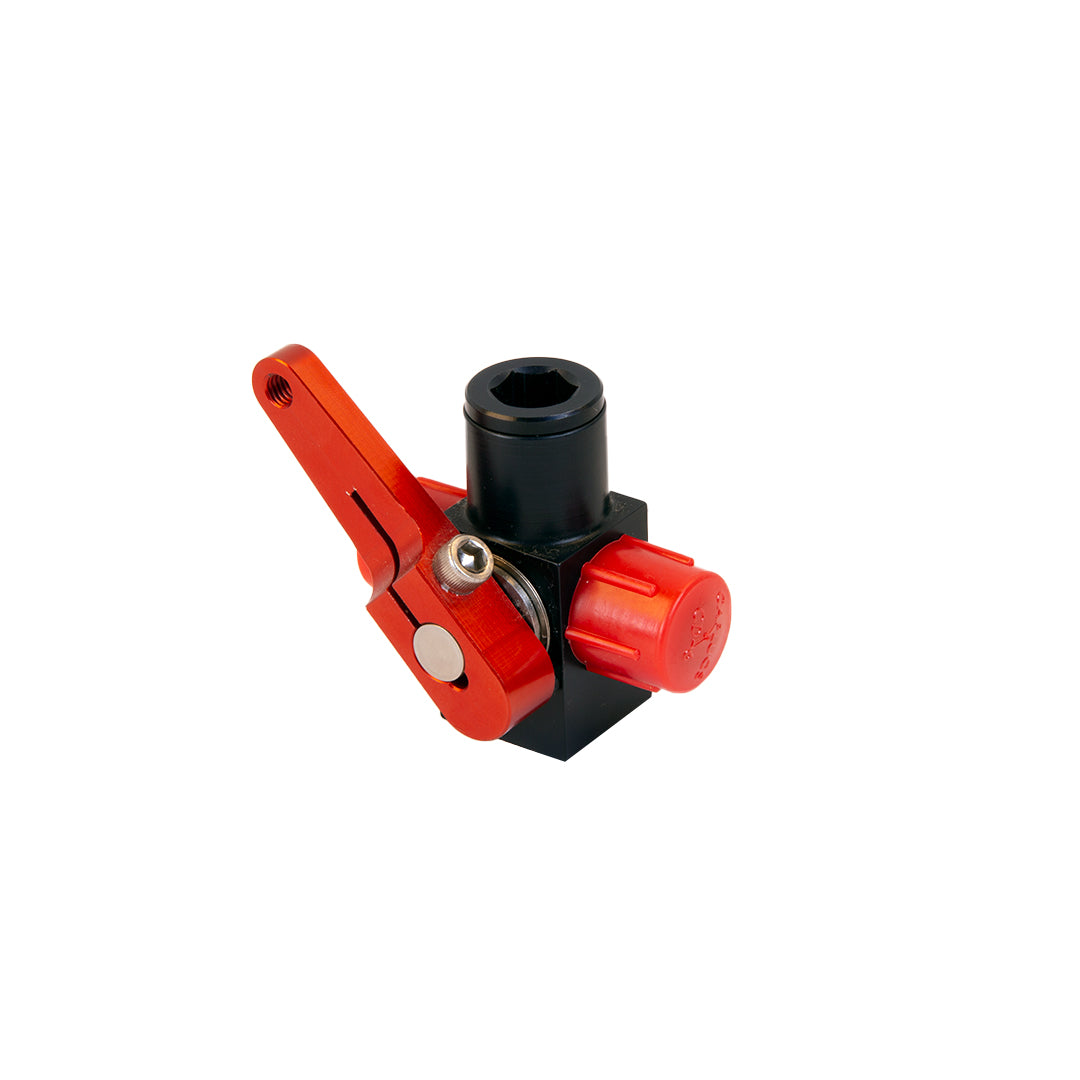 Valve, Shut Off, Three Way, Dash Mount, AN-06
