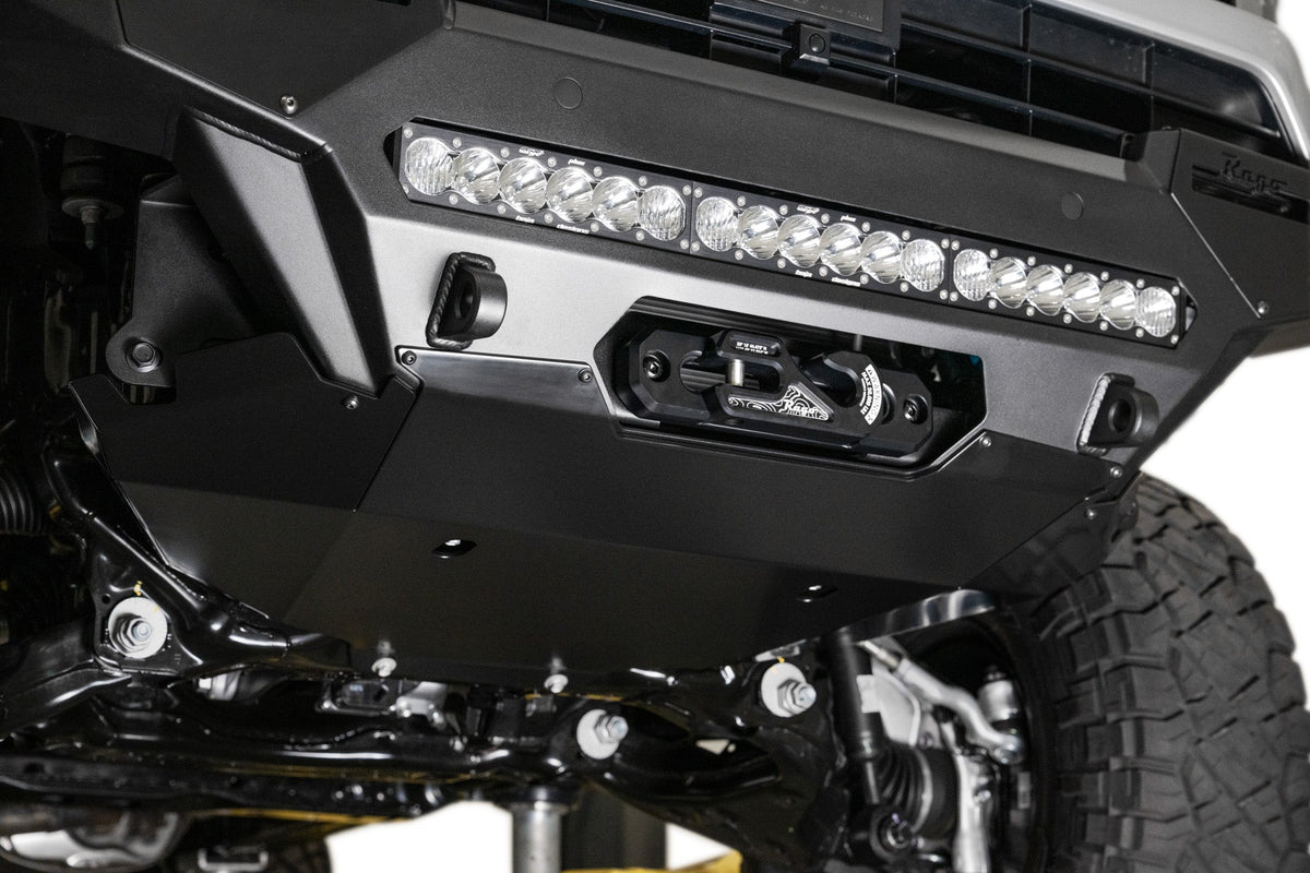 2025+ Toyota 4Runner Skid Plate for Full-Width Winch Front Bumper