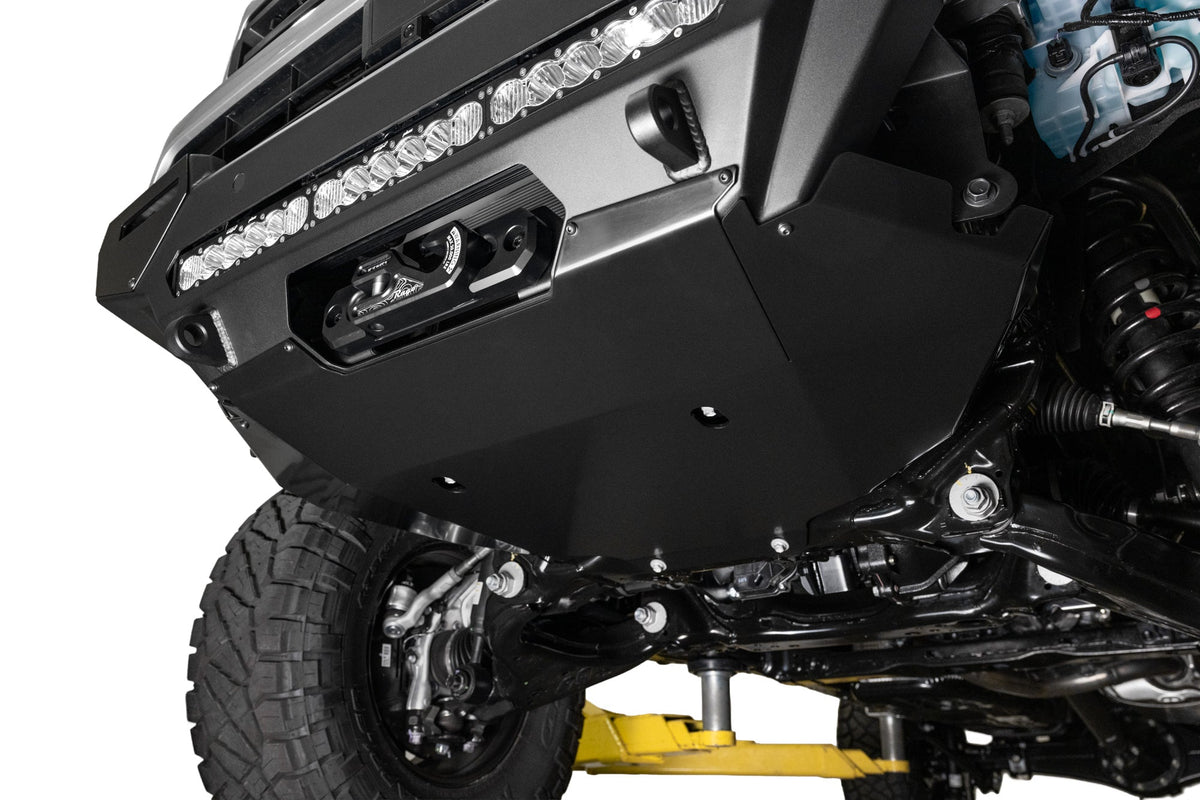 2025+ Toyota 4Runner Skid Plate for Full-Width Winch Front Bumper