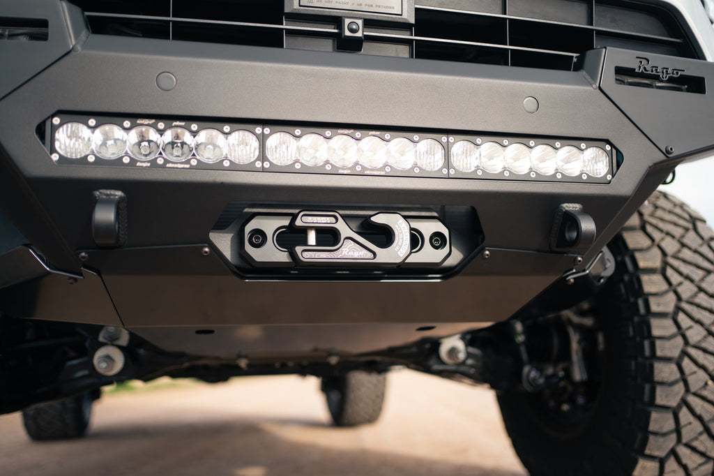 2025+ Toyota 4Runner Skid Plate for Full-Width Winch Front Bumper