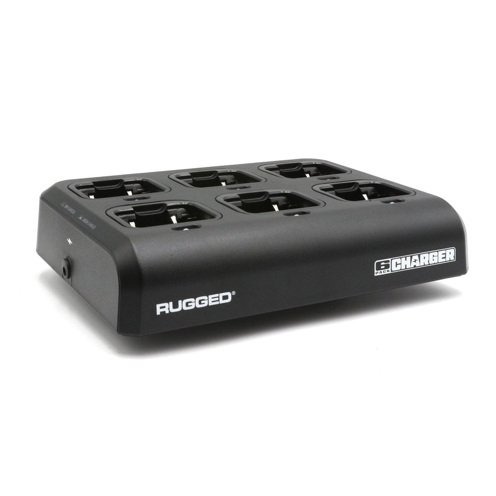 6-Pack Bank Charger for Handheld Radios