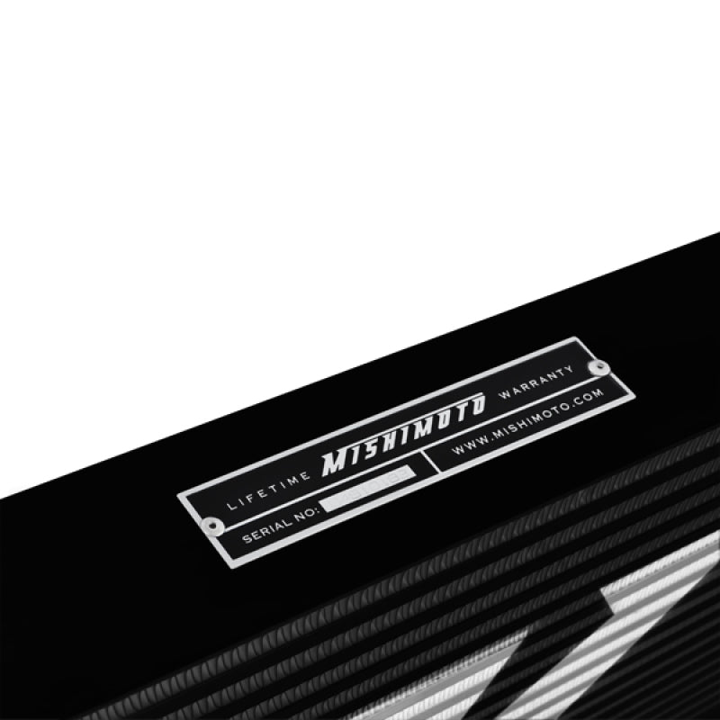 Mishimoto Universal Silver R Line Intercooler Overall Size: 31x12x4 Core Size: 24x12x4 Inlet /Outlet