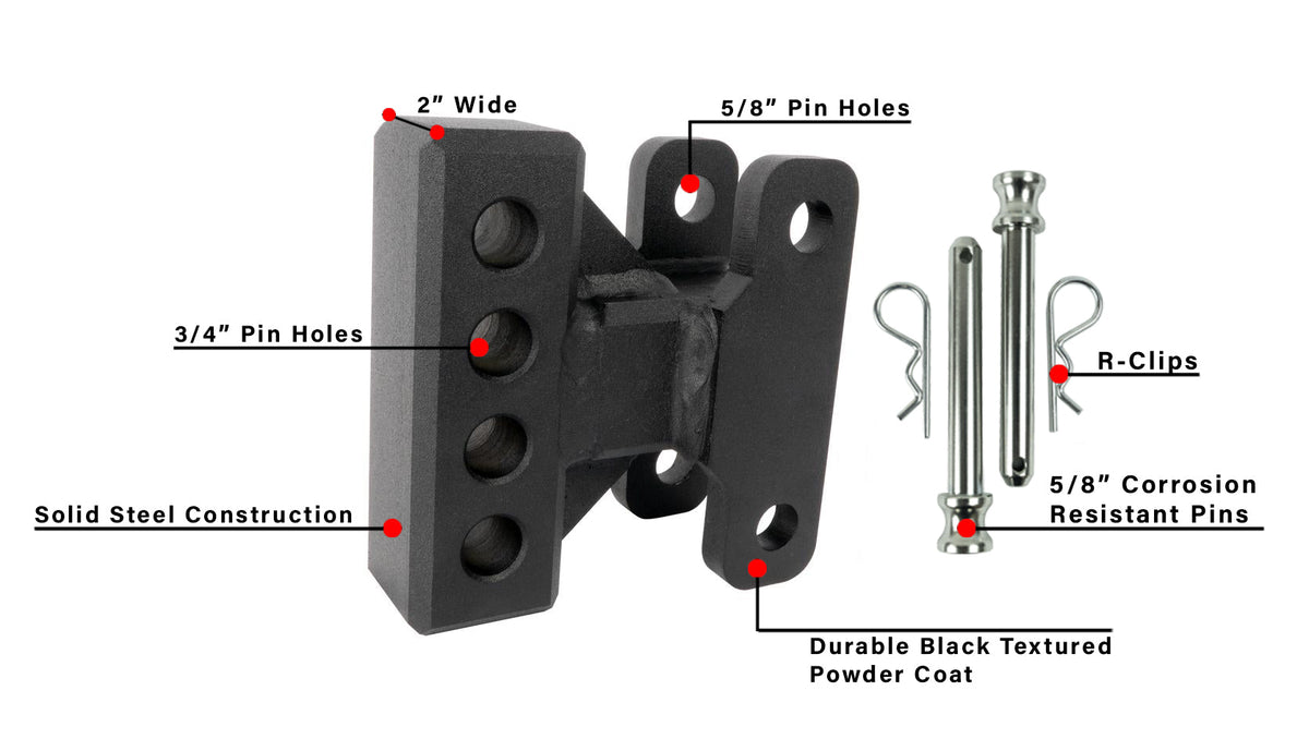 BulletProof Medium Duty Weight Distribution Adapter