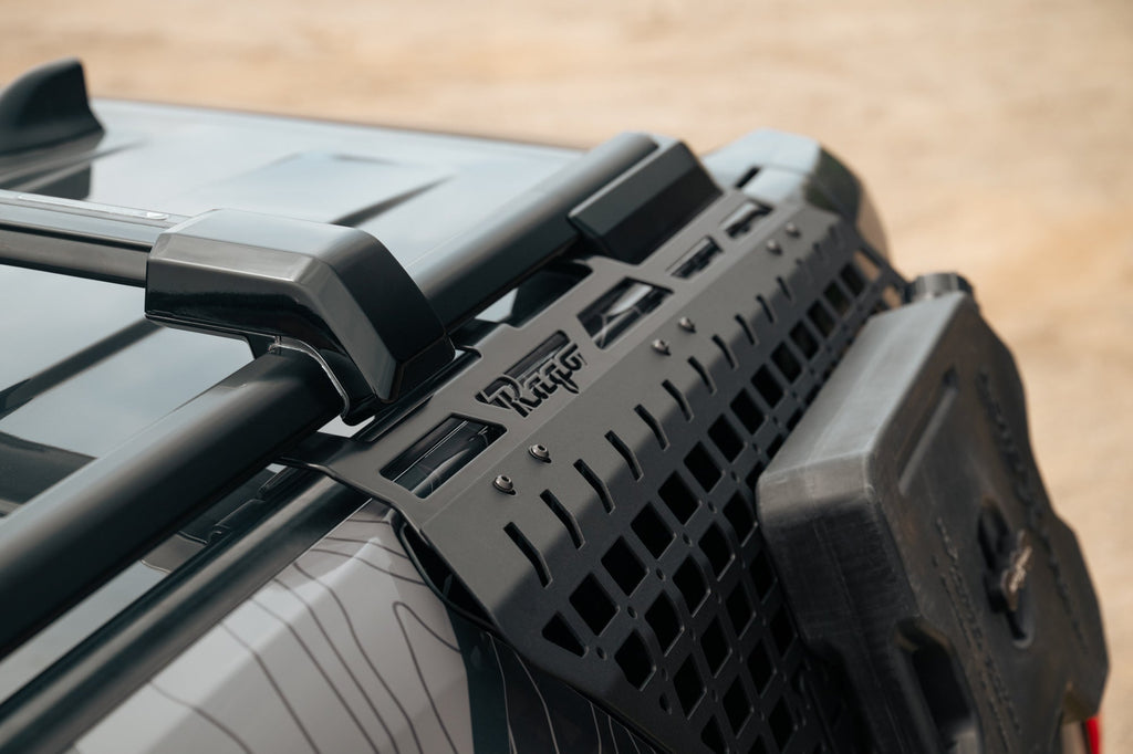2025+ Toyota 4Runner Exterior Molle Storage Panels for Factory Roof Rails